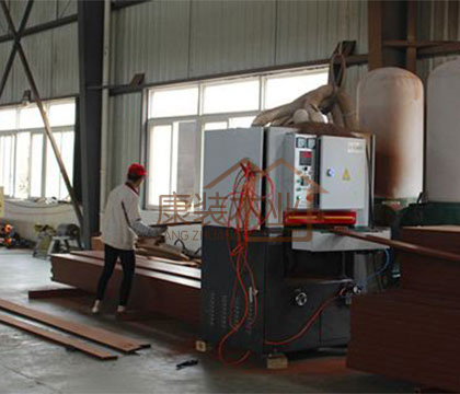 大型生態木切割車間